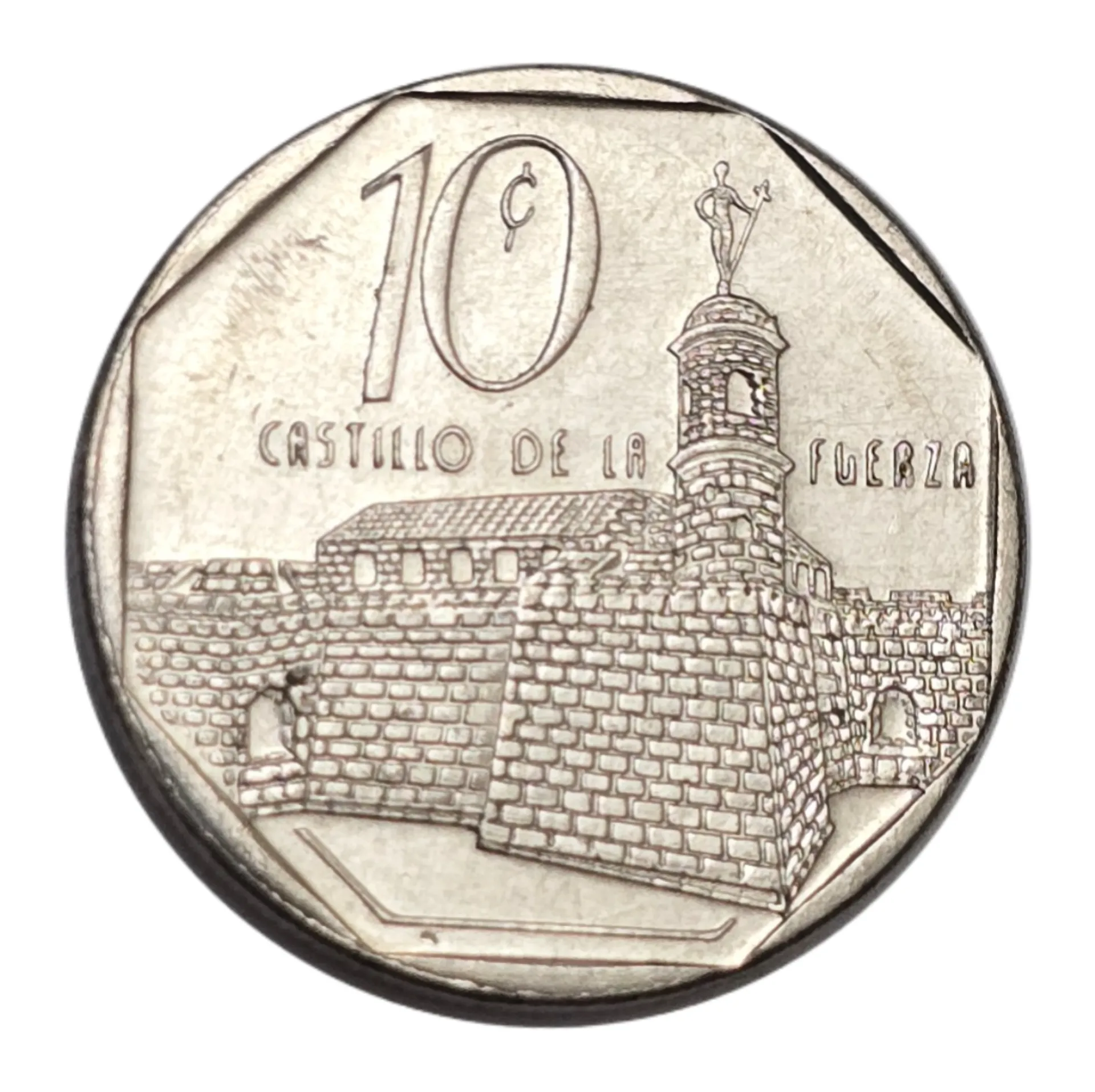 سکه کوبا 10 سنتاووس کوبا
